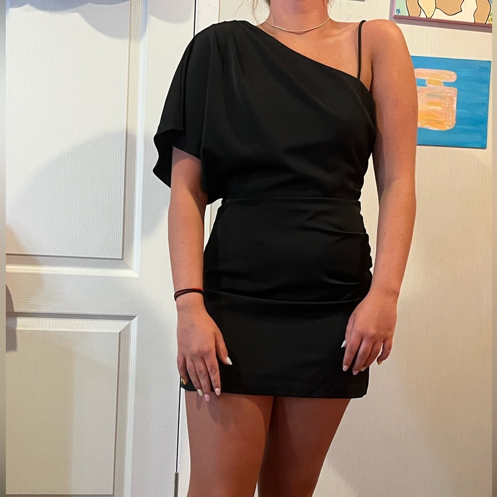 black dress